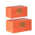 A&B Home Orange Decorative Boxes Set of 2 | Decorative Boxes | 44574-ORAN-DS | Modishstore - 4
