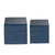 A&B Home Two Blue/Gold Decorative Boxes | Modishstore | 44574-BLUE-DS -3