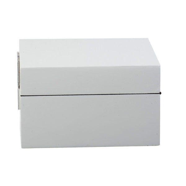 A&B Home White and Black Decorative Boxes Set of 2 | Decorative Boxes | 44583-DS | Modishstore