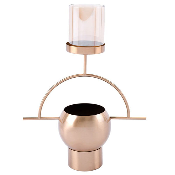 Zuo Candle Holder Antique Brass-2