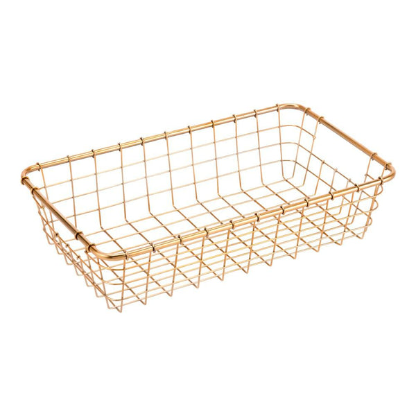Zuo Baskets Gold - Set Of 3-4