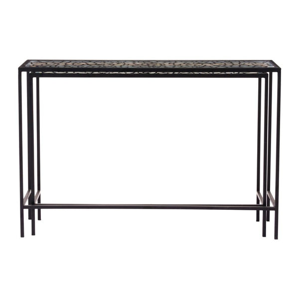 Zuo Web Console Tables Black - Set Of 2-4