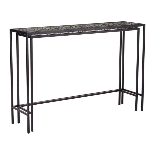 Zuo Web Console Tables Black - Set Of 2-5