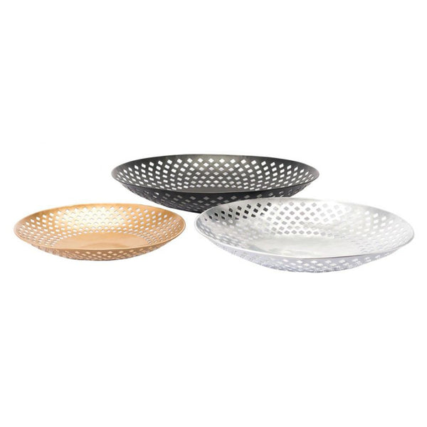 Zuo Plates Multicolor - Set Of 3 | Dinnerware | Modishstore