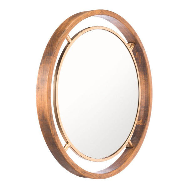 Zuo Round Gold Mirror-4