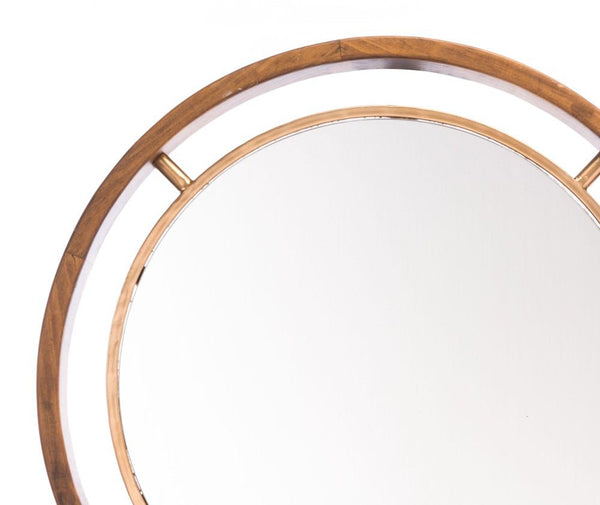 Zuo Round Gold Mirror-2