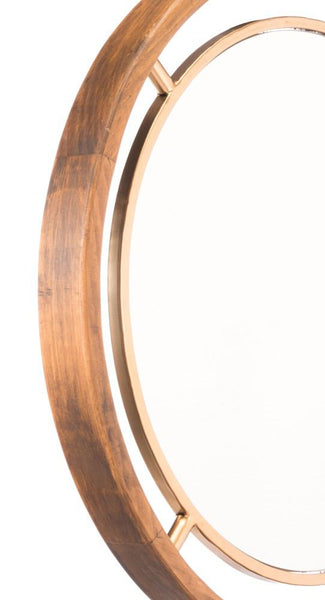 Zuo Round Gold Mirror-3