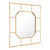 Zuo Bamboo Square Mirror Gold-3