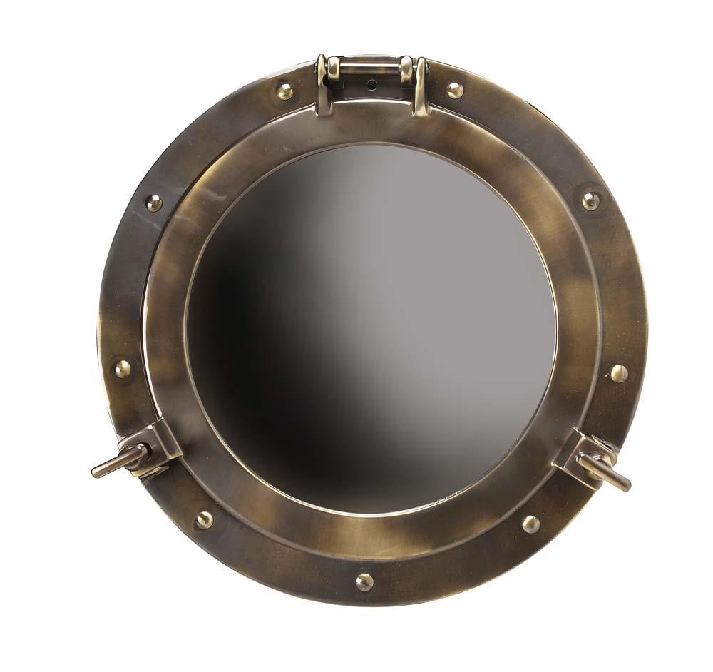 Cabin Porthole Mirror - Medium by Authentic Models | Mirrors | Modishstore