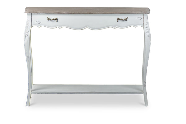 baxton studio bourbonnais wood traditional french console table | Modish Furniture Store-3