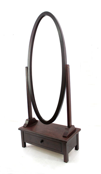 Screen Gems Wood Floor Mirror - AF-034 | Mirrors | Modishstore