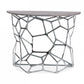 Gold Leaf Design Group Cell Console Wall Table with Marble Top | Console Tables | Modishstore-3