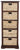 Safavieh Vedette 5 Wicker Basket Storage Tower | Cabinets |  Modishstore  - 12