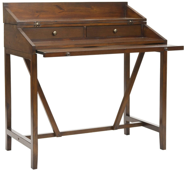Safavieh Wyatt Writing Desk W/Pull Out | Desks |  Modishstore  - 2