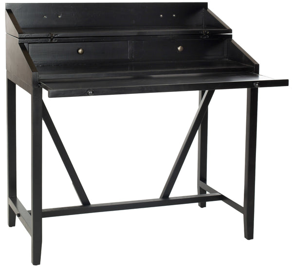 Safavieh Wyatt Writing Desk W/Pull Out | Desks |  Modishstore  - 3
