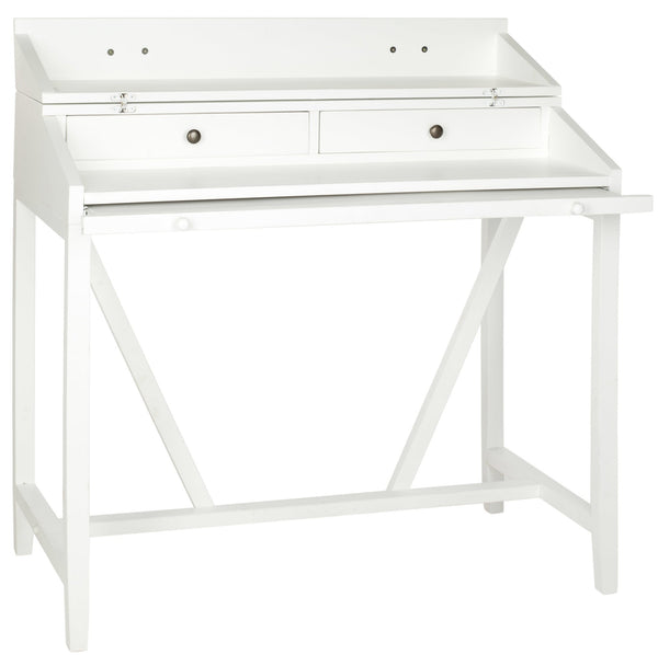 Safavieh Wyatt Writing Desk W/Pull Out | Desks |  Modishstore  - 5