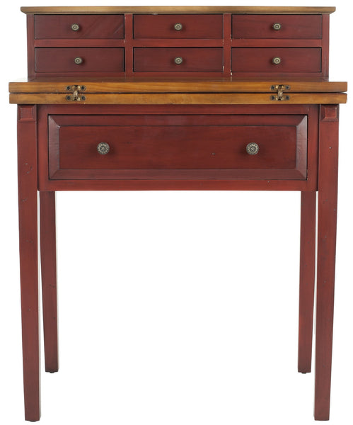 Safavieh Abigail Fold Down Desk | Desks |  Modishstore  - 2