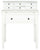 Safavieh Abigail Fold Down Desk | Desks |  Modishstore  - 5
