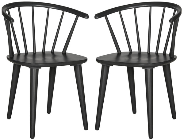 Safavieh Blanchard Curved Spindle Side Chair | Dining Chairs | Modishstore - 10