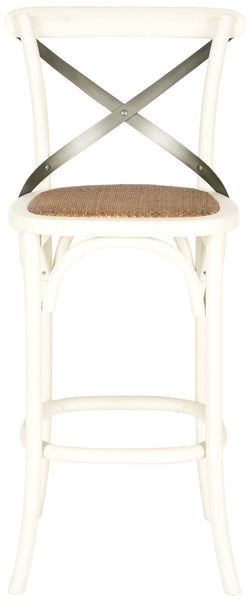 Safavieh Eleanor X Back Barstool | Bar Stools |  Modishstore  - 4