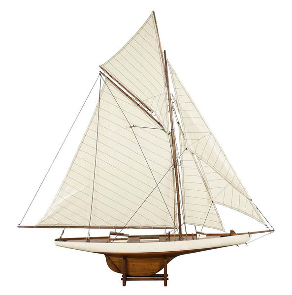America's Cup Columbia 1901 - French Finish by Authentic Models | Models | Modishstore-3