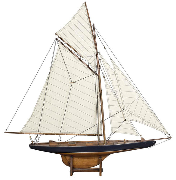 America's Cup Columbia 1901 - French Finish by Authentic Models | Models | Modishstore-4