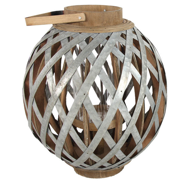 A&B Home Shanghai Round Lantern - Set Of 2