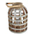 A&B Home Wood/Metal Lantern - Set Of 2