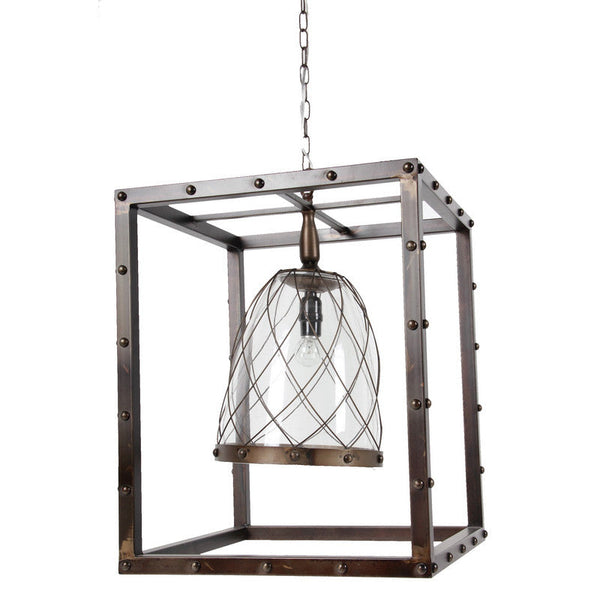 A&B Home Box Chandelier