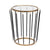 A&B Home Caged Metal Accent Table