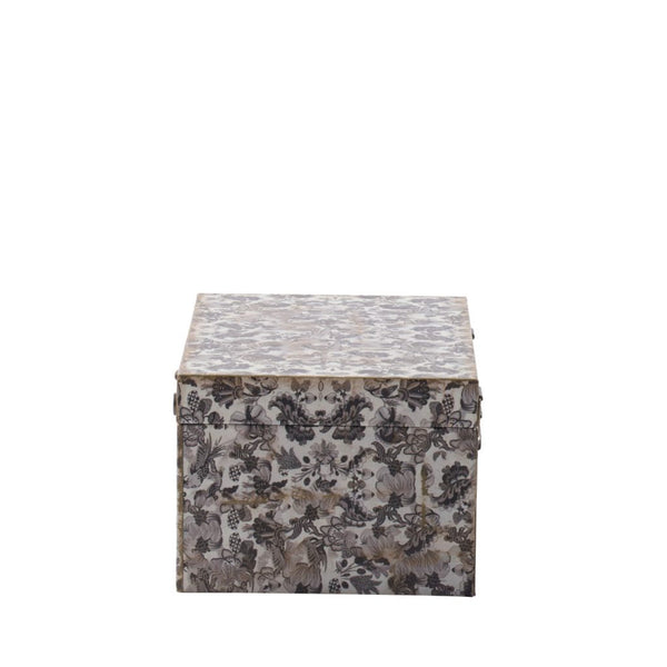 A&B Home S/3 Decorative Box with Black and White