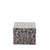 A&B Home S/3 Decorative Box with Black and White
