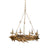 A&B Home Classical Gold Laurel Wreath Chandelier