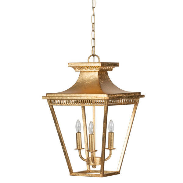 A&B Home Gold Gleaming Finished 19³ Iron Chandelier
