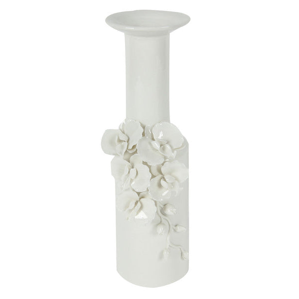 A&B Home White Vase - Set Of 2
