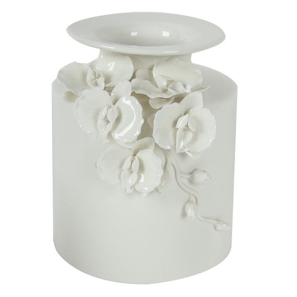 A&B Home White Vase - Set Of 2