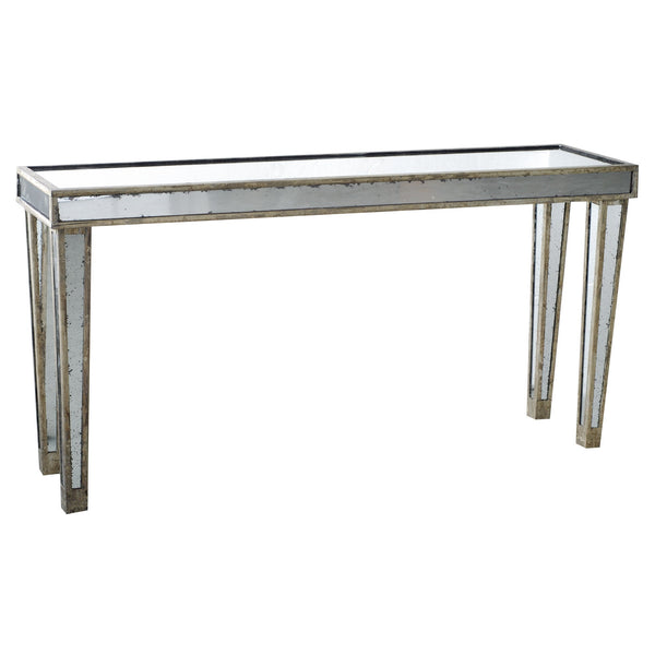 A&B Home Waverly Mirrored Console