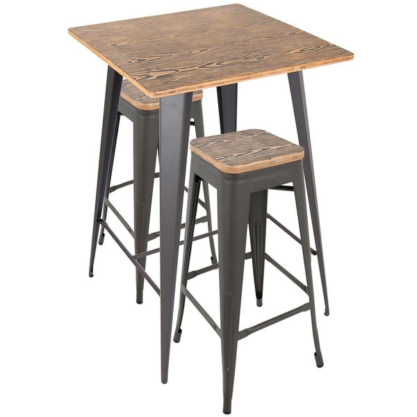 LumiSource Oregon Pub Set | Modishstore | Dining Sets