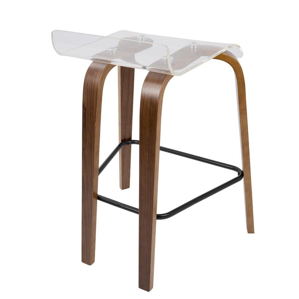 LumiSource Clarity Counter Stool-8
