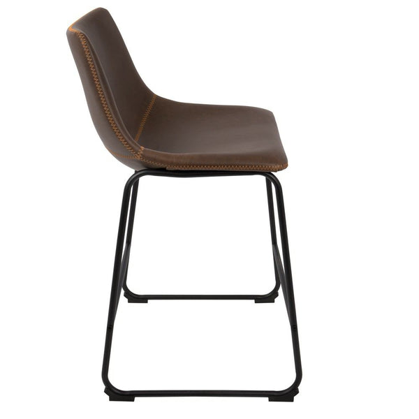 LumiSource Duke Counter Stool - Set of 2-9