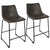LumiSource Duke Counter Stool - Set of 2-2