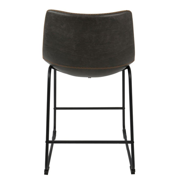 LumiSource Duke Counter Stool - Set of 2-13