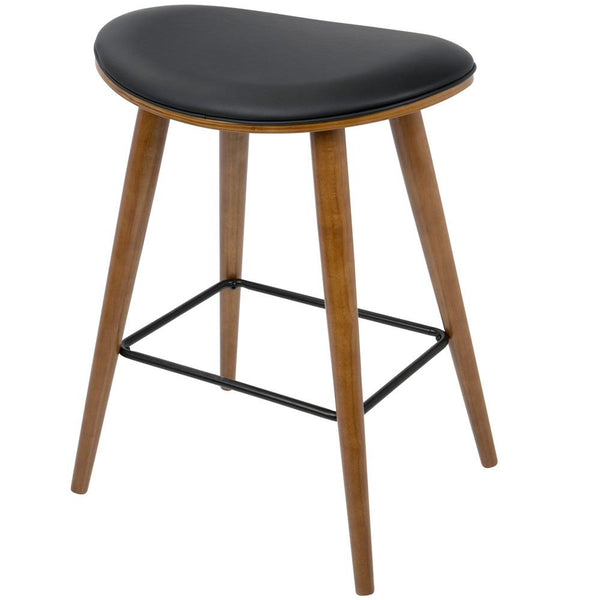 LumiSource Saddle Counter Stool - Set of 2-7