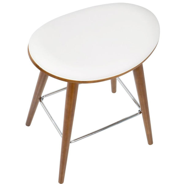 LumiSource Saddle Counter Stool - Set of 2-10