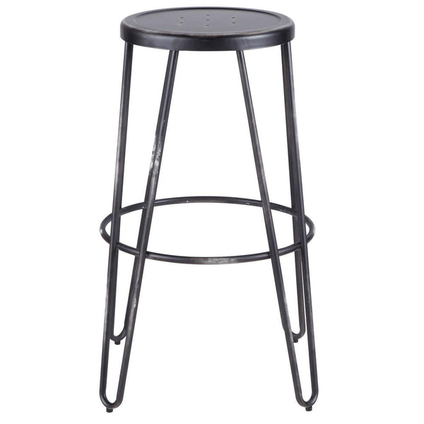 LumiSource Avery Metal Barstool - Set of 2-2