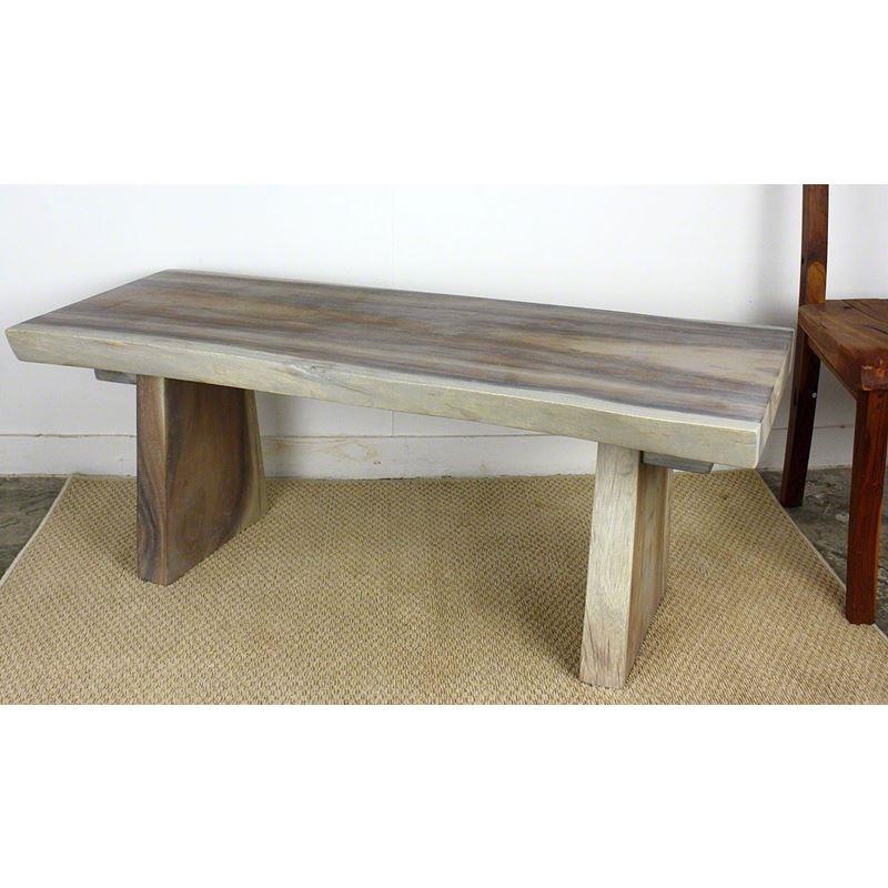 Haussmann Natural Edge Bench 48" H KD | Outdoor Stools & Benches | Modishstore-11