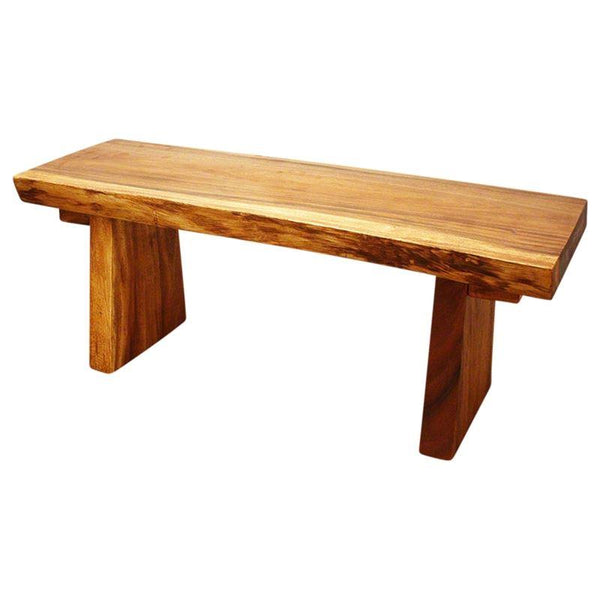 Haussmann Natural Edge Bench 48