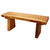 Haussmann Natural Edge Bench 48
