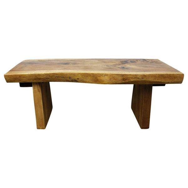 Haussmann Natural Edge Bench 48