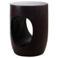 Haussmann Big Eye 15" Dia - Dark Walnut | Stools & Benches | Modishstore-5